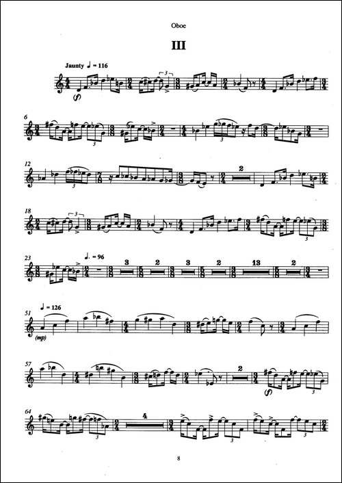 Trio-三重奏双簧管分谱-其他谱