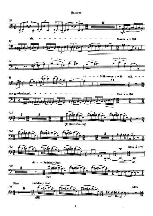Trio-三重奏巴松分谱-其他谱