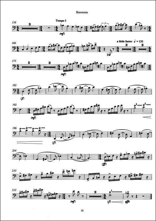 Trio-三重奏巴松分谱-其他谱