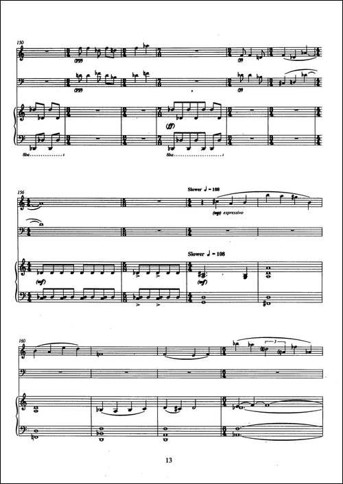 Trio-巴松、双簧管与钢琴三重奏总谱-其他谱