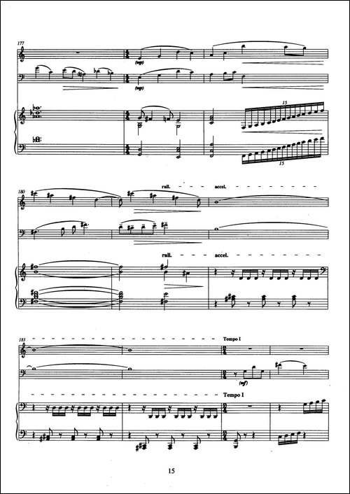 Trio-巴松、双簧管与钢琴三重奏总谱-其他谱