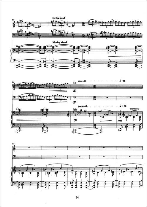 Trio-巴松、双簧管与钢琴三重奏总谱-其他谱