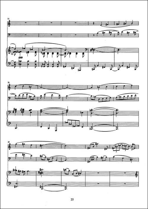Trio-巴松、双簧管与钢琴三重奏总谱-其他谱