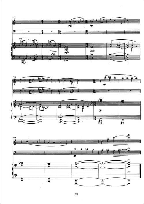Trio-巴松、双簧管与钢琴三重奏总谱-其他谱