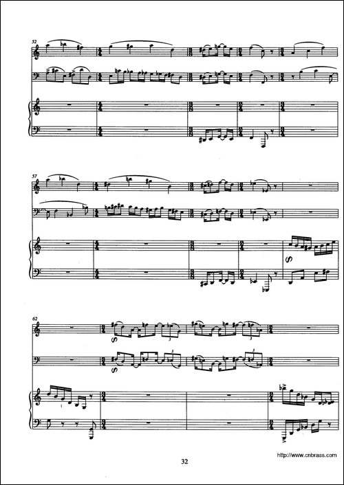 Trio-巴松、双簧管与钢琴三重奏总谱-其他谱