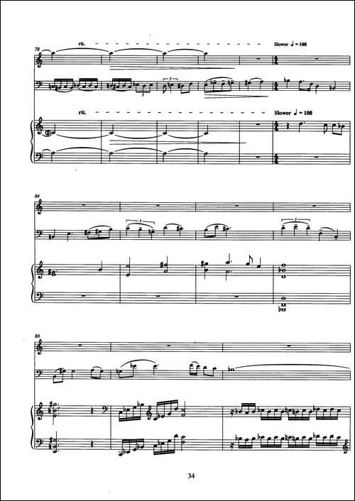 Trio-巴松、双簧管与钢琴三重奏总谱-其他谱