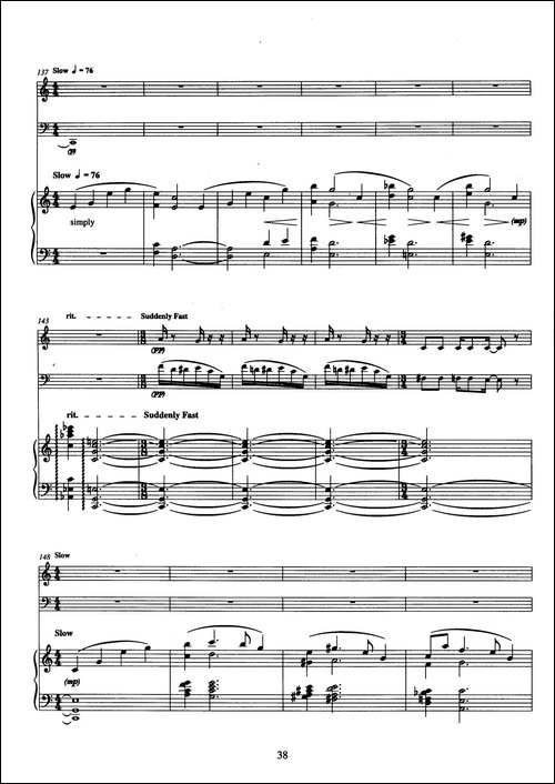 Trio-巴松、双簧管与钢琴三重奏总谱-其他谱