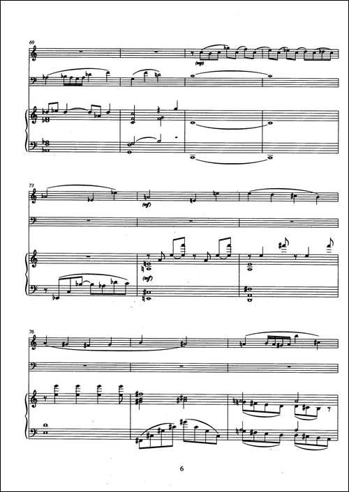 Trio-巴松、双簧管与钢琴三重奏总谱-其他谱