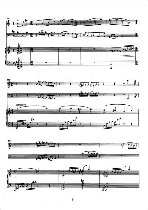 Trio-巴松、双簧管与钢琴三重奏总谱-其他谱