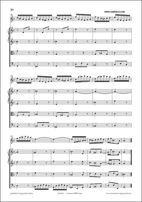 Concerto-BWV-1059-双簧管与弦乐D小调协奏曲-其他谱