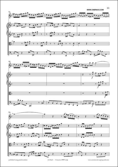 Concerto-BWV-1059-双簧管与弦乐D小调协奏曲-其他谱