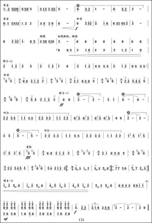 舂米-笙谱-其他谱