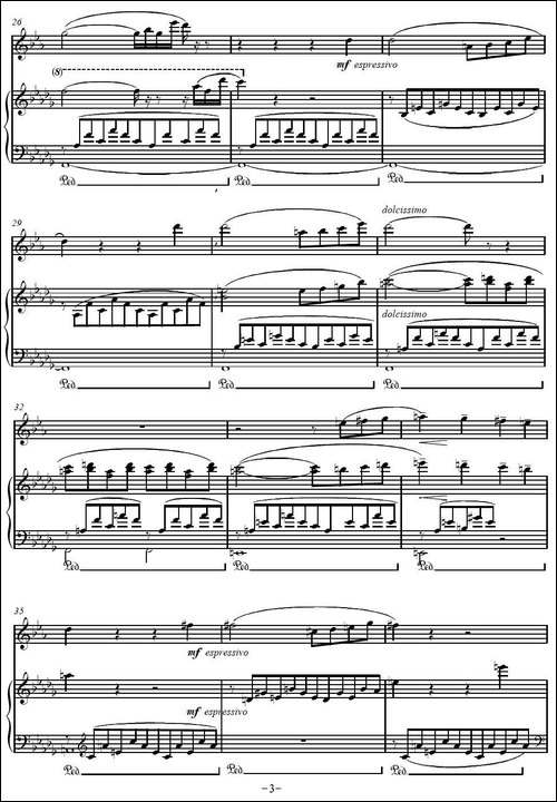 Consolation-No.3--李斯特第三安慰曲-单簧管+钢琴伴奏-其他谱