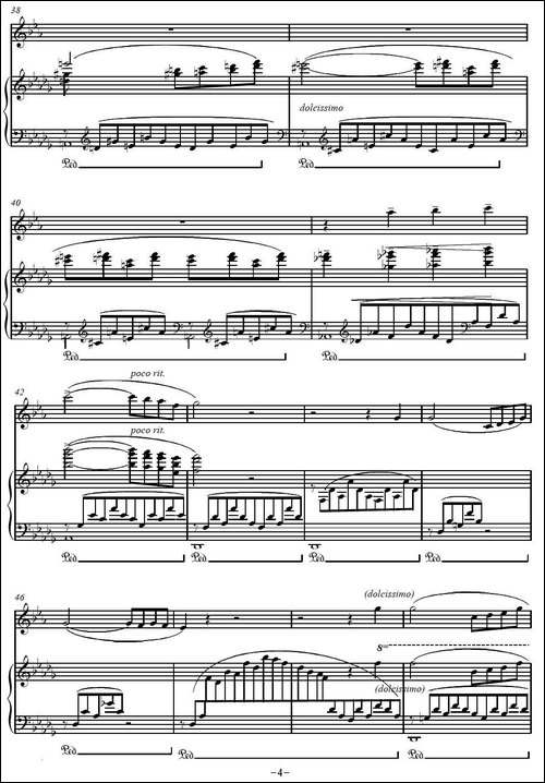 Consolation-No.3--李斯特第三安慰曲-单簧管+钢琴伴奏-其他谱