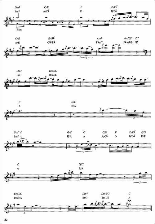 Faces-Of-The-Heart-中音萨克斯-萨克斯谱