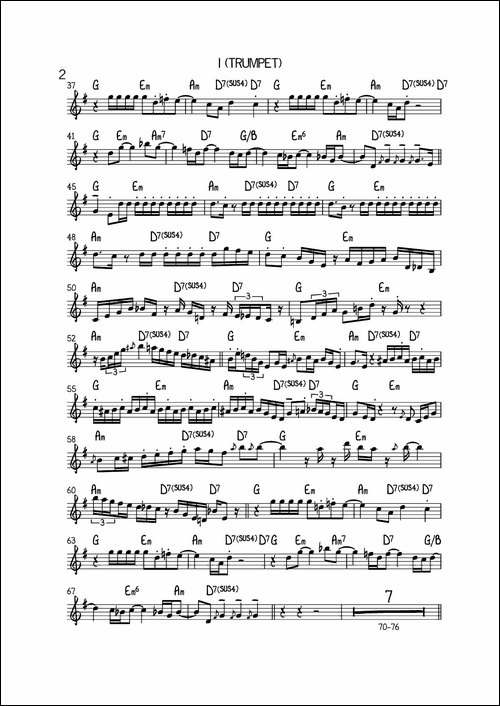 GrazinIn-The-Grass-I-TRUMPET-萨克斯谱