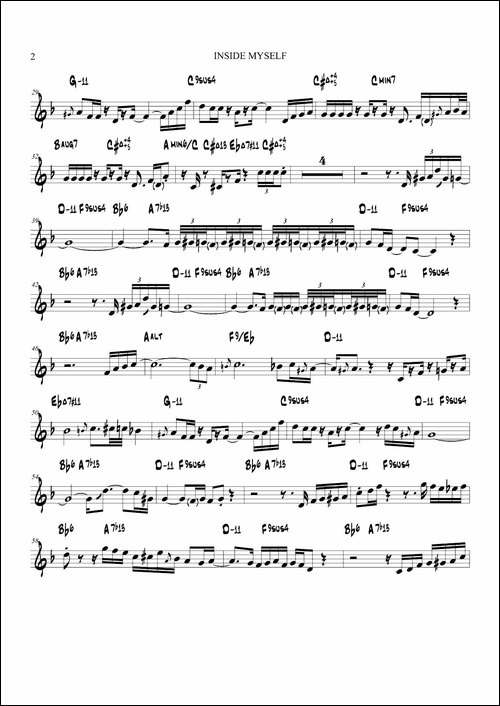 In-side-My-self-高音萨克斯-萨克斯谱