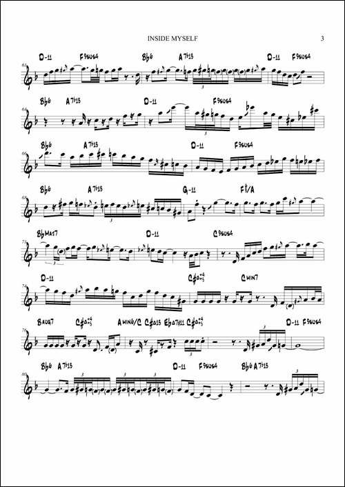 In-side-My-self-高音萨克斯-萨克斯谱