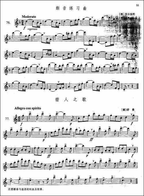 萨克斯练习曲合集-2—76.77.-吉他谱