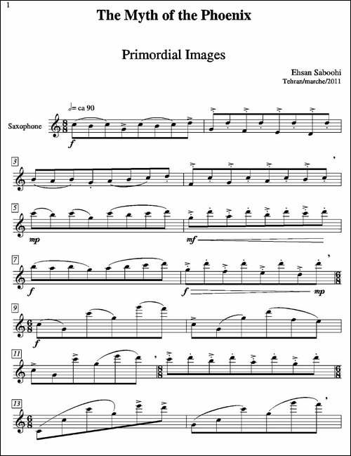Primordial-Images-萨克斯谱