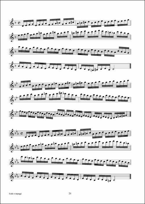 实用的萨克斯音阶练习曲集-P16——30-萨克斯谱