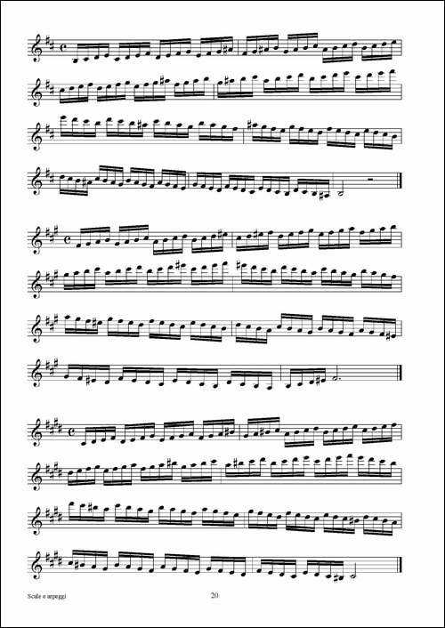 实用的萨克斯音阶练习曲集-P16——30-萨克斯谱
