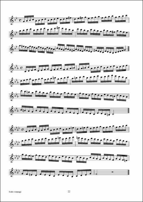 实用的萨克斯音阶练习曲集-P16——30-萨克斯谱