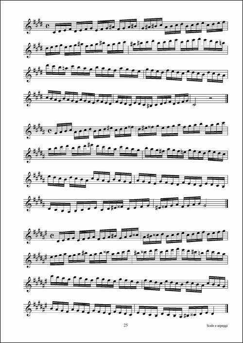 实用的萨克斯音阶练习曲集-P16——30-萨克斯谱