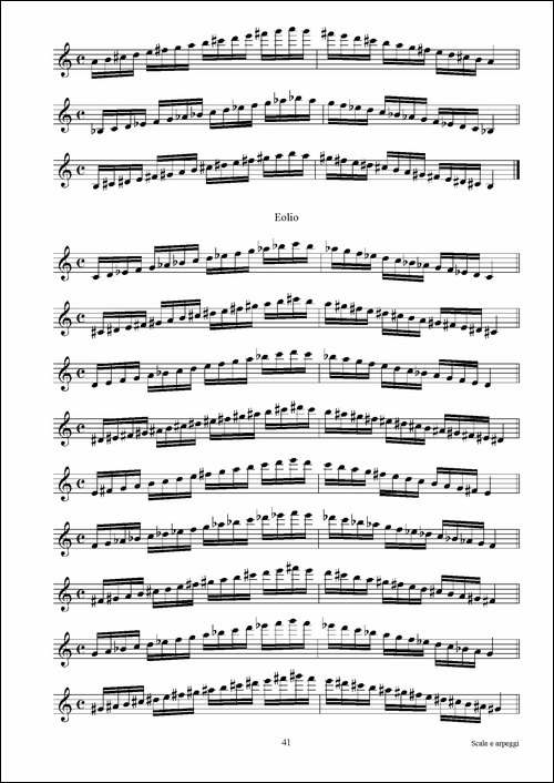 实用的萨克斯音阶练习曲集-P31——46-萨克斯谱