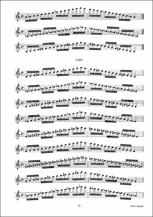 实用的萨克斯音阶练习曲集-P31——46-萨克斯谱