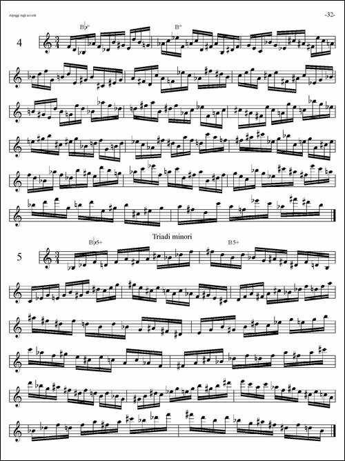 Sax-Arpeggi-sassofono-F-音阶练习-下-萨克斯谱
