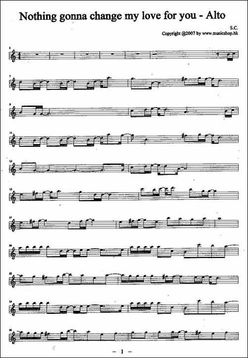 Nothing-gonna-chsbge-my-love-for-you---Alto-此情不移-吉他谱
