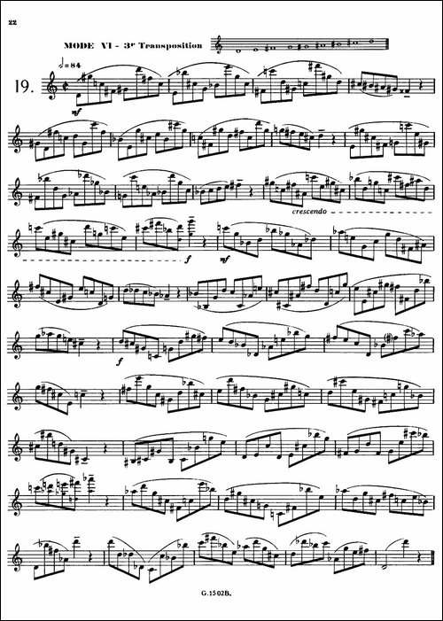 拉库尔萨克斯管练习曲28首-16—20-萨克斯谱