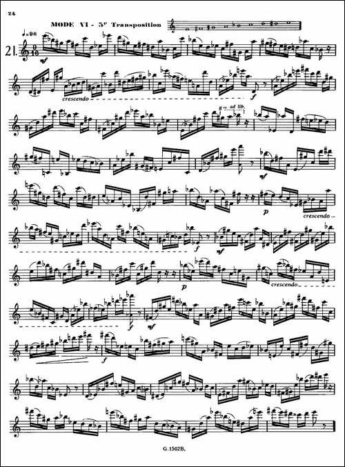 拉库尔萨克斯管练习曲28首-21—28-萨克斯谱