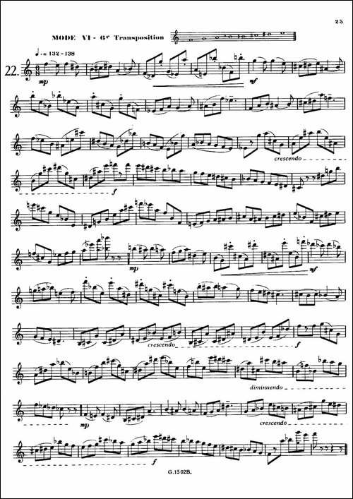 拉库尔萨克斯管练习曲28首-21—28-萨克斯谱