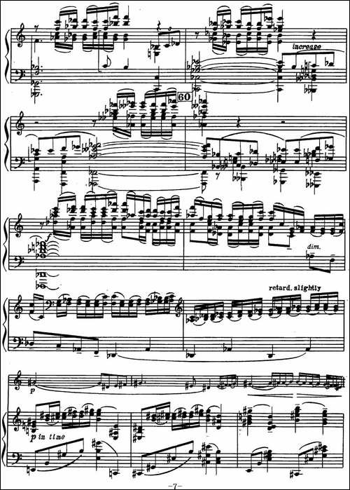 克莱斯顿《中音萨克斯管奏鸣曲》第一乐章-中萨+钢琴伴奏-萨克斯谱