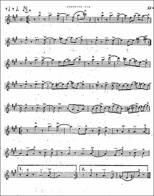 Intermediate-Jazz-Conception-by-Lennie-Niehaus-20-Jazz-Exercises-萨克斯谱