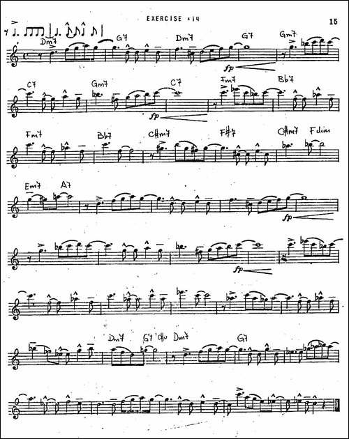Intermediate-Jazz-Conception-by-Lennie-Niehaus-20-Jazz-Exercises-萨克斯谱