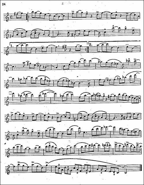 Intermediate-Jazz-Conception-by-Lennie-Niehaus-25-Jazz-Etudes-萨克斯谱
