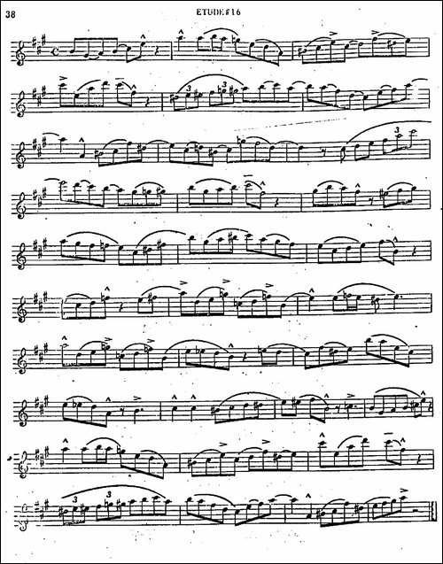 Intermediate-Jazz-Conception-by-Lennie-Niehaus-25-Jazz-Etudes-萨克斯谱