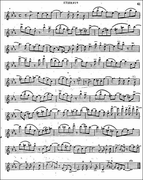 Intermediate-Jazz-Conception-by-Lennie-Niehaus-25-Jazz-Etudes-萨克斯谱