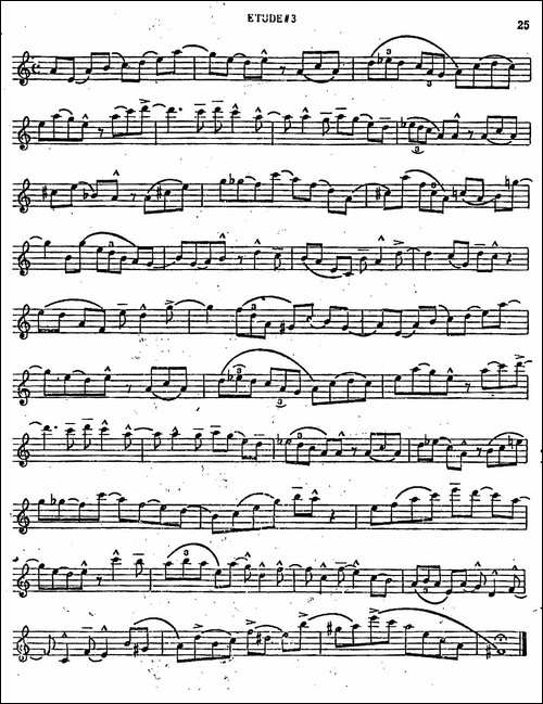 Intermediate-Jazz-Conception-by-Lennie-Niehaus-25-Jazz-Etudes-萨克斯谱