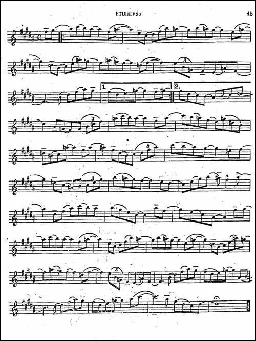 Intermediate-Jazz-Conception-by-Lennie-Niehaus-25-Jazz-Etudes-萨克斯谱