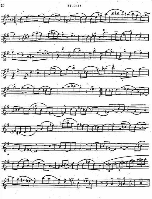 Intermediate-Jazz-Conception-by-Lennie-Niehaus-25-Jazz-Etudes-萨克斯谱