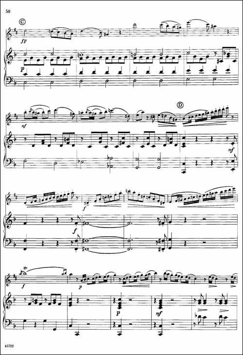15首古典萨克斯独奏曲：11、Rondo-in-D-中音萨克斯+钢琴伴奏-吉他谱