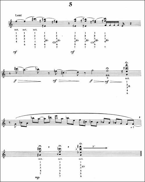 15首现代派练习曲-5-吉他谱