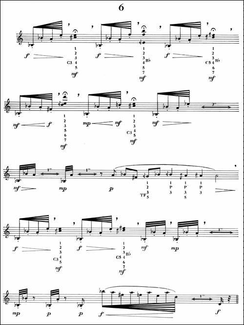 15首现代派练习曲-6-吉他谱