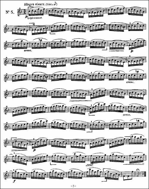 Klose-Etudes-Chantantes-Pour-Saxophone-KLOSE的15首练习曲集-萨克斯谱