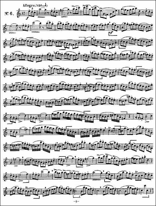 Klose-Etudes-Chantantes-Pour-Saxophone-KLOSE的15首练习曲集-萨克斯谱