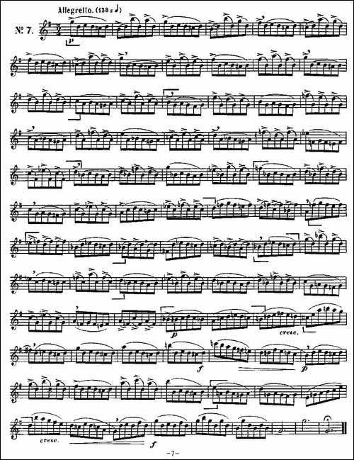 Klose-Etudes-Chantantes-Pour-Saxophone-KLOSE的15首练习曲集-萨克斯谱